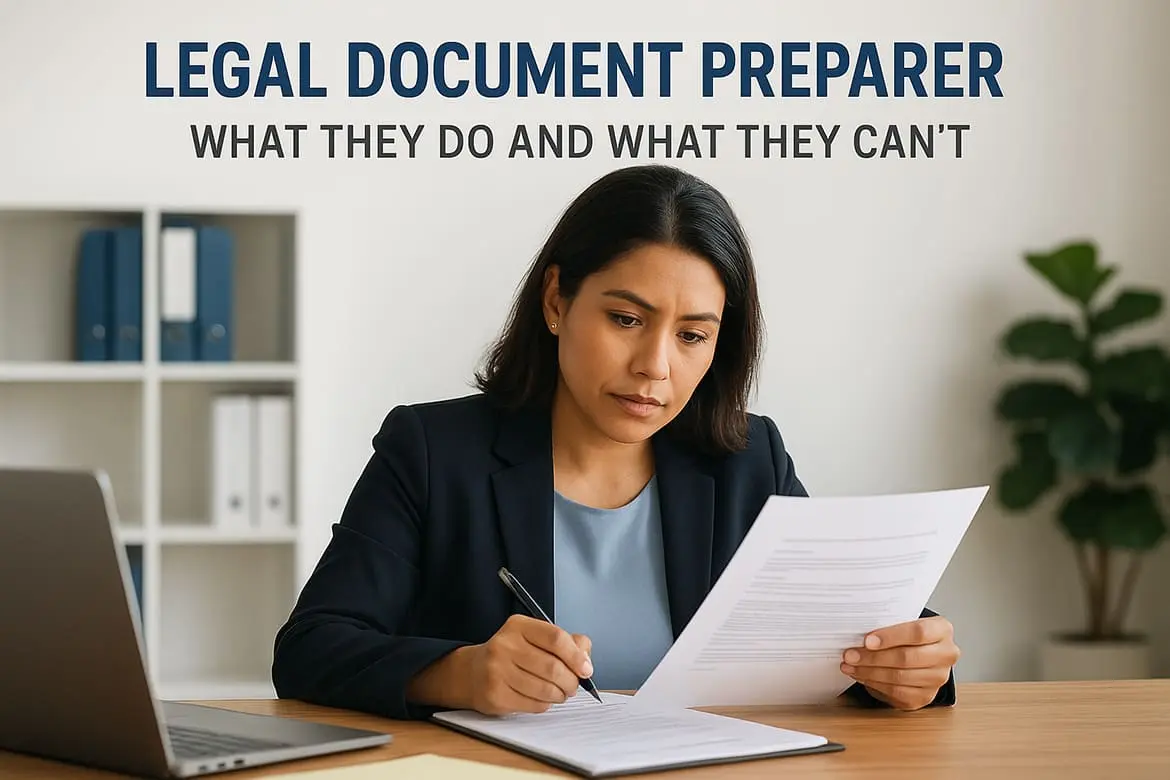 Legal Document Preparer